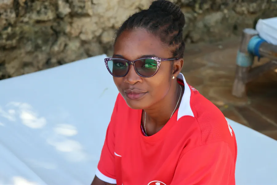 A member of the local Getatos network in Tanzania